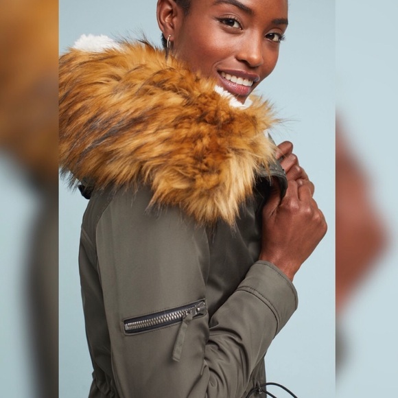 S13 Hooded Anorak Parka Jacket from Anthropologie - Picture 4 of 13